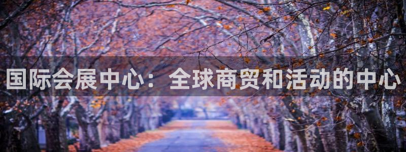 果博公司会员怎么开户：国际会展中心：全球商贸和活动的中心