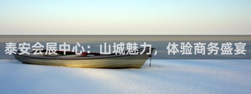 果博公司网站：泰安会展中心：山城魅力，体验商务盛宴