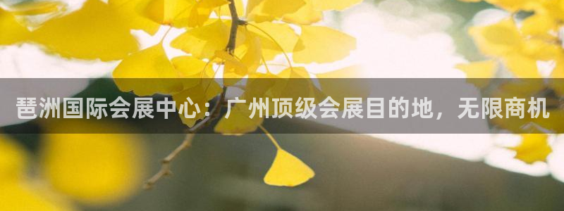 果博注册会员要钱吗：琶洲国际会展中心：广州顶级会展目的地，无限商机