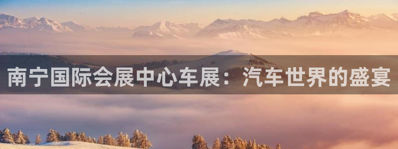 果博平台真实吗安全吗是真的吗：南宁国际会展中心车展：汽车世界的盛宴