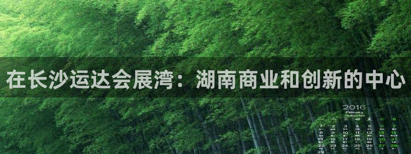 果博有假吗：在长沙运达会展湾：湖南商业和创新的中心