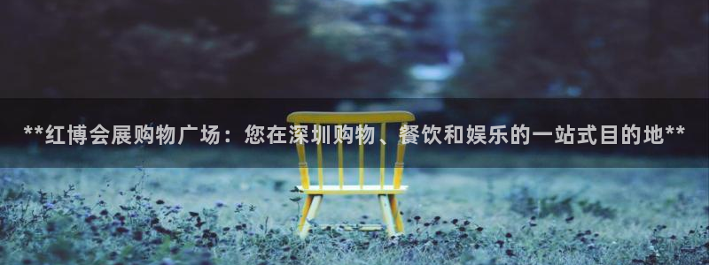 果博代理网：**红博会展购物广场：您在深圳购物、餐饮和娱乐的一站式目的地**