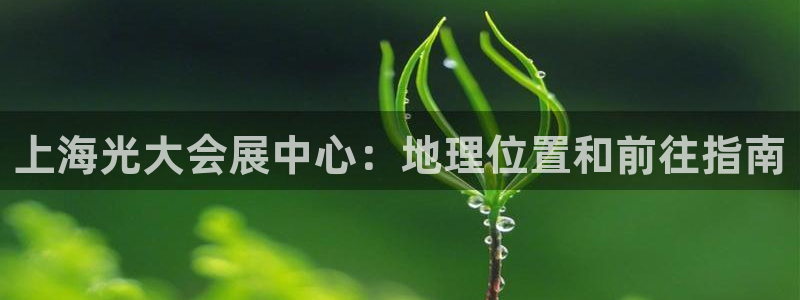 果博平台链接：上海光大会展中心：地理位置和前往指南