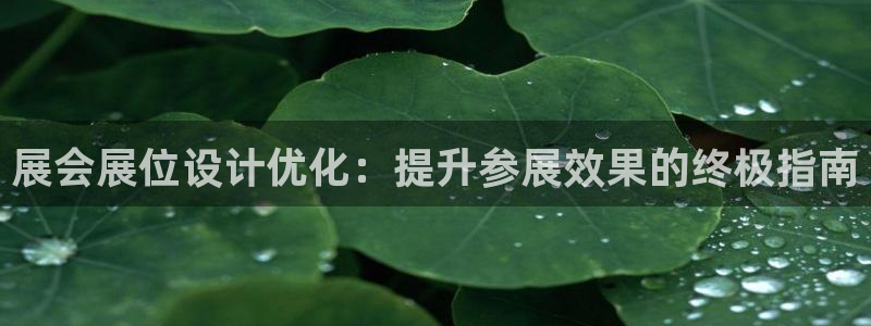 果博官网首页：展会展位设计优化：提升参展效果的终极指南