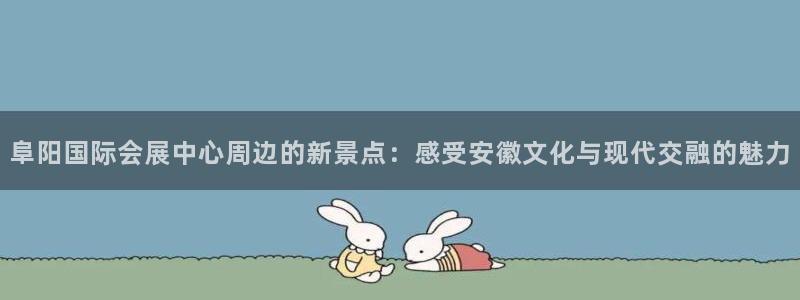 果博代理网：阜阳国际会展中心周边的新景点：感受安徽文化与现代交融的魅力