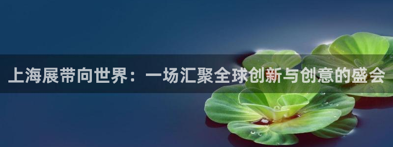 果博平台开户电话是多少：上海展带向世界：一场汇聚全球创新与创意的盛会