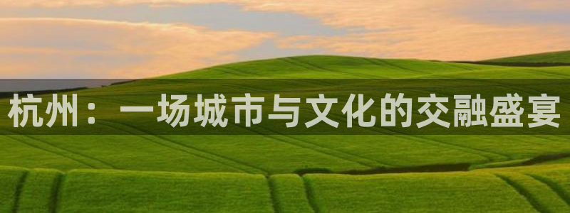 果博平台链接：杭州：一场城市与文化的交融盛宴